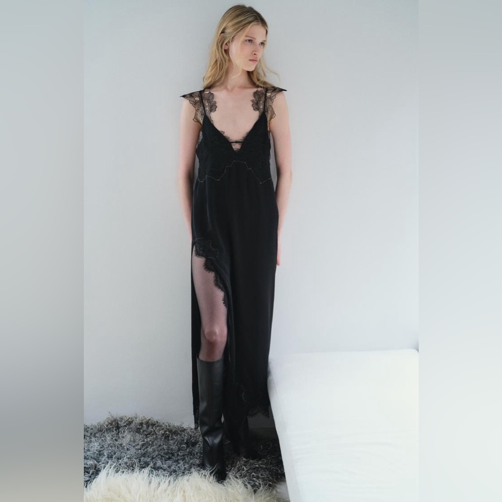 ZARA LACE LINGERIE STYLE DRESS ZW COLLECTION